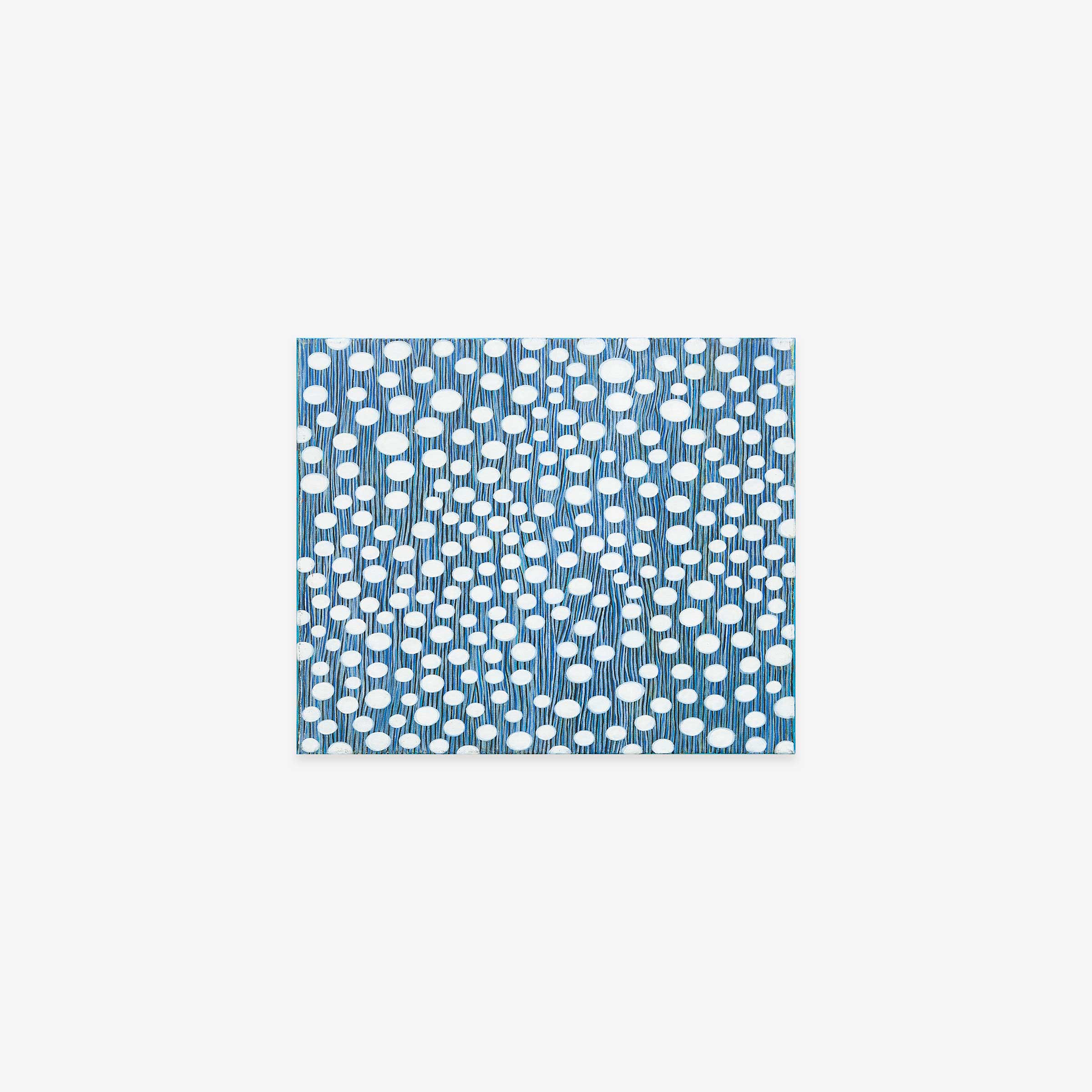 WEISS AUF BLAU